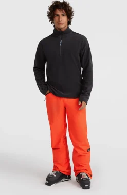 HommesPolaire Jack's Polartec® 100 à col demi-zip| Noire
