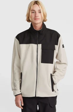 HommesPolaire Utility Polartec® 200 à zip intégral| Beige Mix