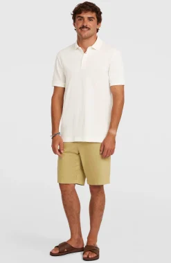 HommesPolo Slub| Blanc