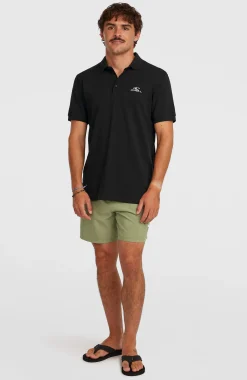 HommesPolo Slub| Noire