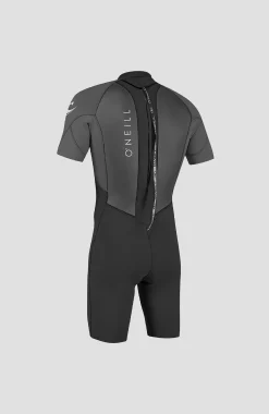 HommesReactor-2 2mm Back Zip Shortsleeve Spring Wetsuit| Noire