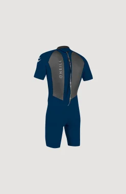 HommesReactor-2 2mm Back Zip Shortsleeve Spring Wetsuit| Bleu
