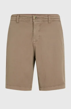 HommesShort chino Essentials| Brun
