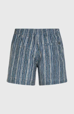 HommesShort de bain Cali Print 15''| Bleu