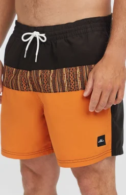 HommesShort de bain Cali Block15''| Orange