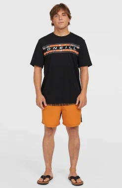 HommesShort de bain Cali Block15''| Orange