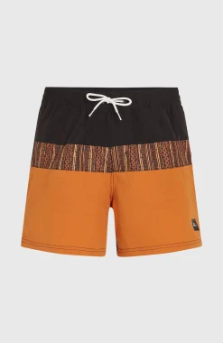 HommesShort de bain Cali Block15''| Orange