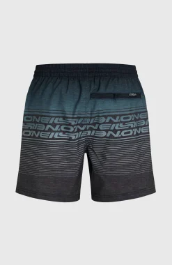 HommesShort de bain Logo Stripe 16''| Noir Mix