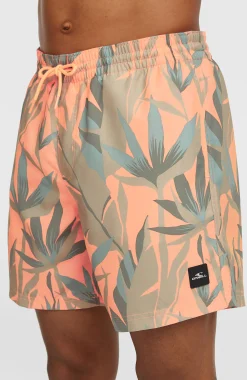 HommesShort de bain O'Neill Print 16| Orange