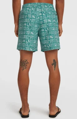 HommesShort de bain O'Neill Print 16| Bleu