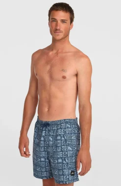 HommesShort de bain O'Neill Print 16| Bleu Mix