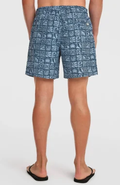 HommesShort de bain O'Neill Print 16| Bleu Mix