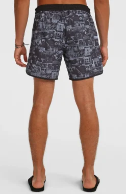 HommesShort de bain O'Riginals Scallop 16| Noir Mix