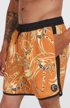 HommesShort de bain O'Riginals Scallop 16| Orange