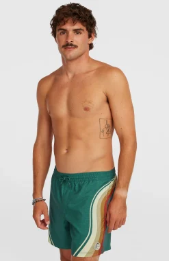 HommesShort de bain O'Riginals Longboard 15| Vert Mix