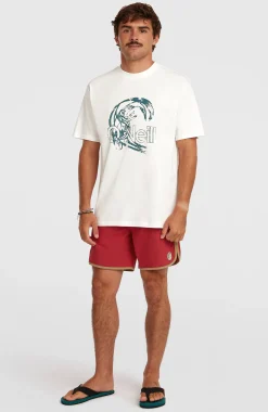 HommesShort de bain O'Riginals Scallop 16| Rouge