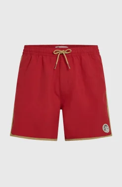 HommesShort de bain O'Riginals Scallop 16| Rouge