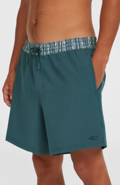 HommesShort de bain Pocket Print 16| Bleu