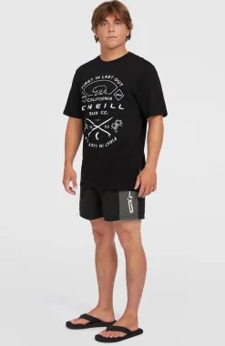 HommesShort de bain Retro 14''| Noir Mix