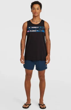 HommesShort de bain Retro 14''| Bleu