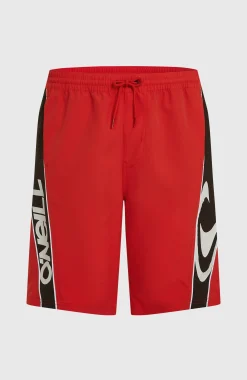 HommesShorts de bain O'Neill 90s 21| Rouge