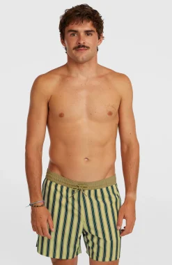HommesShorts de bain O'Riginals Stripe 15| Jaune