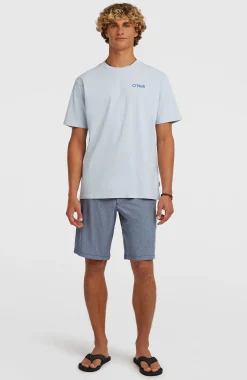 HommesShorts Hybrid 19" Melange| Bleu