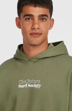 HommesSweat à capuche Future Surf Society| Vert
