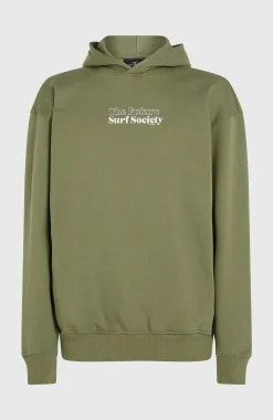 HommesSweat à capuche Future Surf Society| Vert