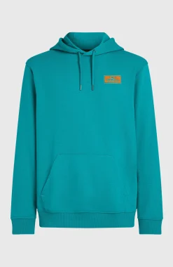 HommesSweat à capuche Graphic| Bleu