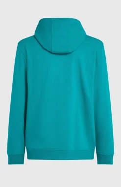 HommesSweat à capuche Graphic| Bleu
