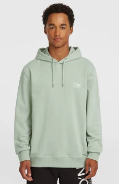 HommesSweat à capuche Original Cali Logo| Vert