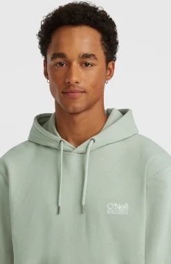 HommesSweat à capuche Original Cali Logo| Vert