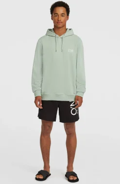 HommesSweat à capuche Original Cali Logo| Vert