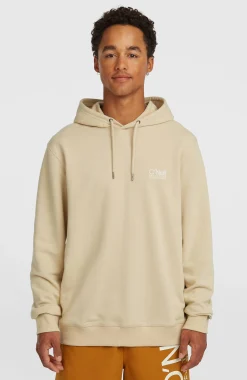 HommesSweat à capuche Original Cali Logo| Beige