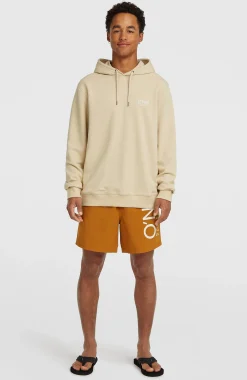 HommesSweat à capuche Original Cali Logo| Beige