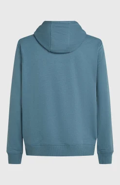 HommesSweat à capuche Small Logo| Bleu