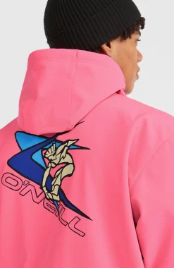 HommesSweat à capuche Softshell FWC'Play| Rose