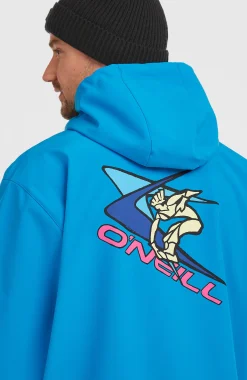 HommesSweat à capuche Softshell FWC'Play| Bleu