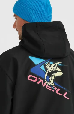 HommesSweat à capuche Softshell FWC'Play| Noire