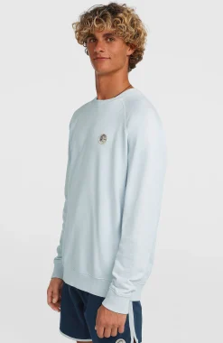 HommesSweatshirt à col rond O'Riginals Badge Crew| Bleu