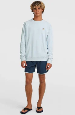 HommesSweatshirt à col rond O'Riginals Badge Crew| Bleu