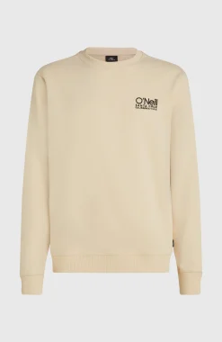 HommesSweatshirt à col rond Original Cali Logo| Beige