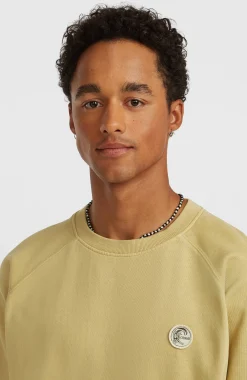 HommesSweatshirt à col rond O'Riginals Badge Crew| Beige