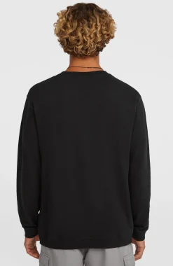 HommesT-shirt à manches longues O'Neill Slub| Noire