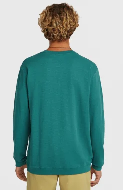 HommesT-shirt à manches longues O'Neill Slub| Vert