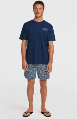 HommesT-shirt Box Logo| Bleu