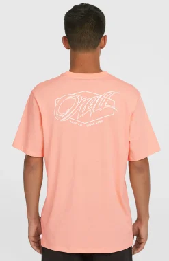 HommesT-shirt Box Logo| Rose
