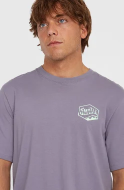 HommesT-shirt Box Logo| Violet