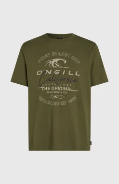 HommesT-shirt Cali Wave| Vert